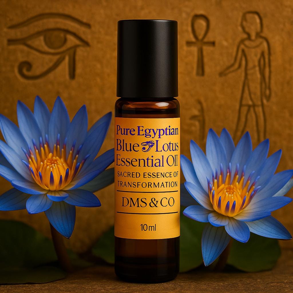エッセンシャルオイル BLUE LOTUS PURE EGYPTIAN OIL Amazon.com: Egyptian Blue Lotus Oil – 100% Cold-Pressed Pure