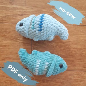 Chris the Crochet Chameleon, no-sew