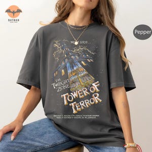 Retro Towerr Of Terrorr Png, Twlight Zonee Png, Hollywoodd Studios Png, Disnyy Ridesss Png, Family Trip Png, Towerr Of Terrorr Shirt Design