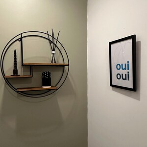 Bathroom Wall Art ‘Oui Oui’