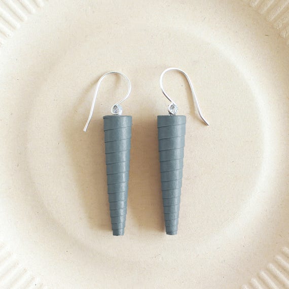Gunmetal grey best sale earrings