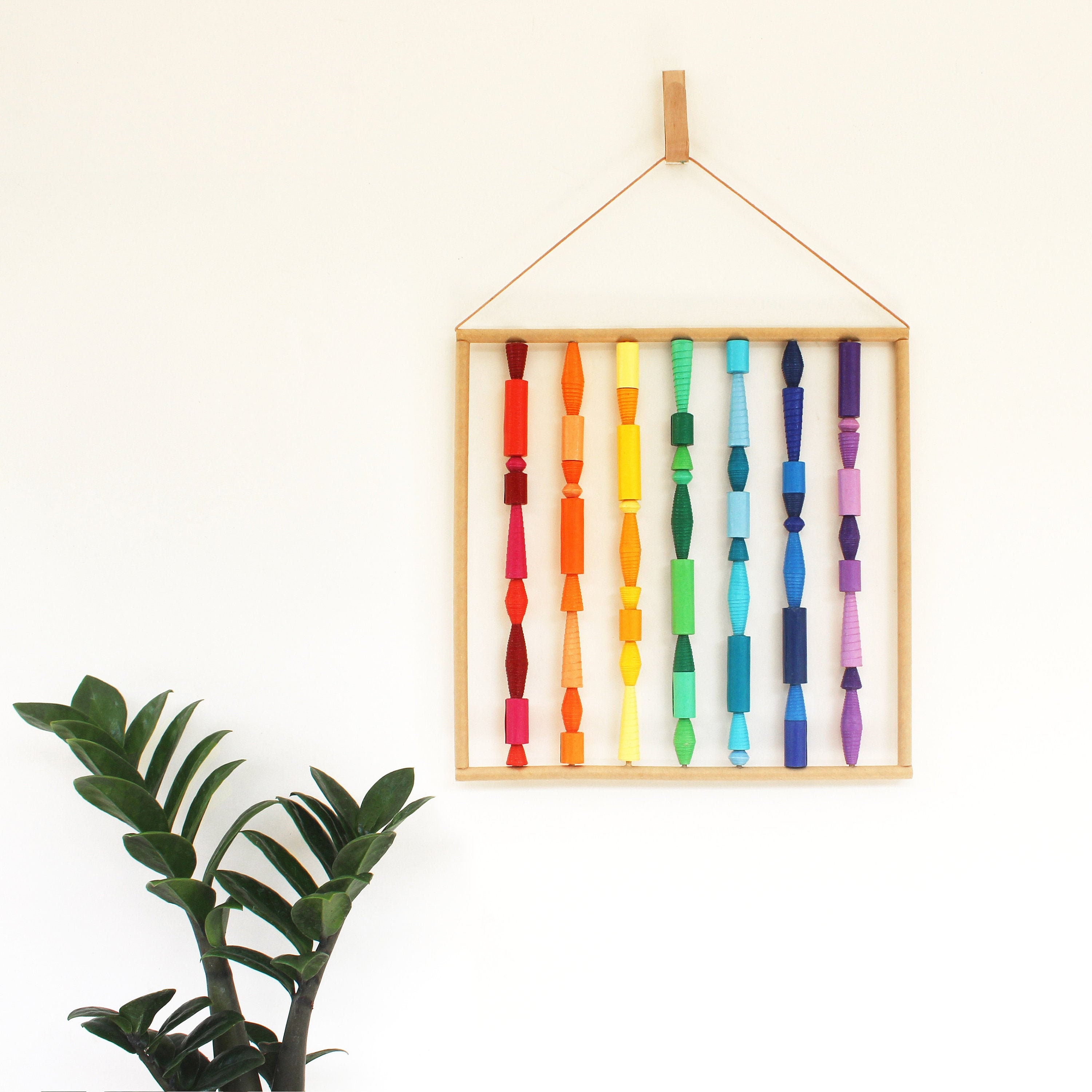 Rainbow Magic Wall Art Boho Hanging Décoration d'été Pour La Maison Cadeau de Baby Shower Murale Cha