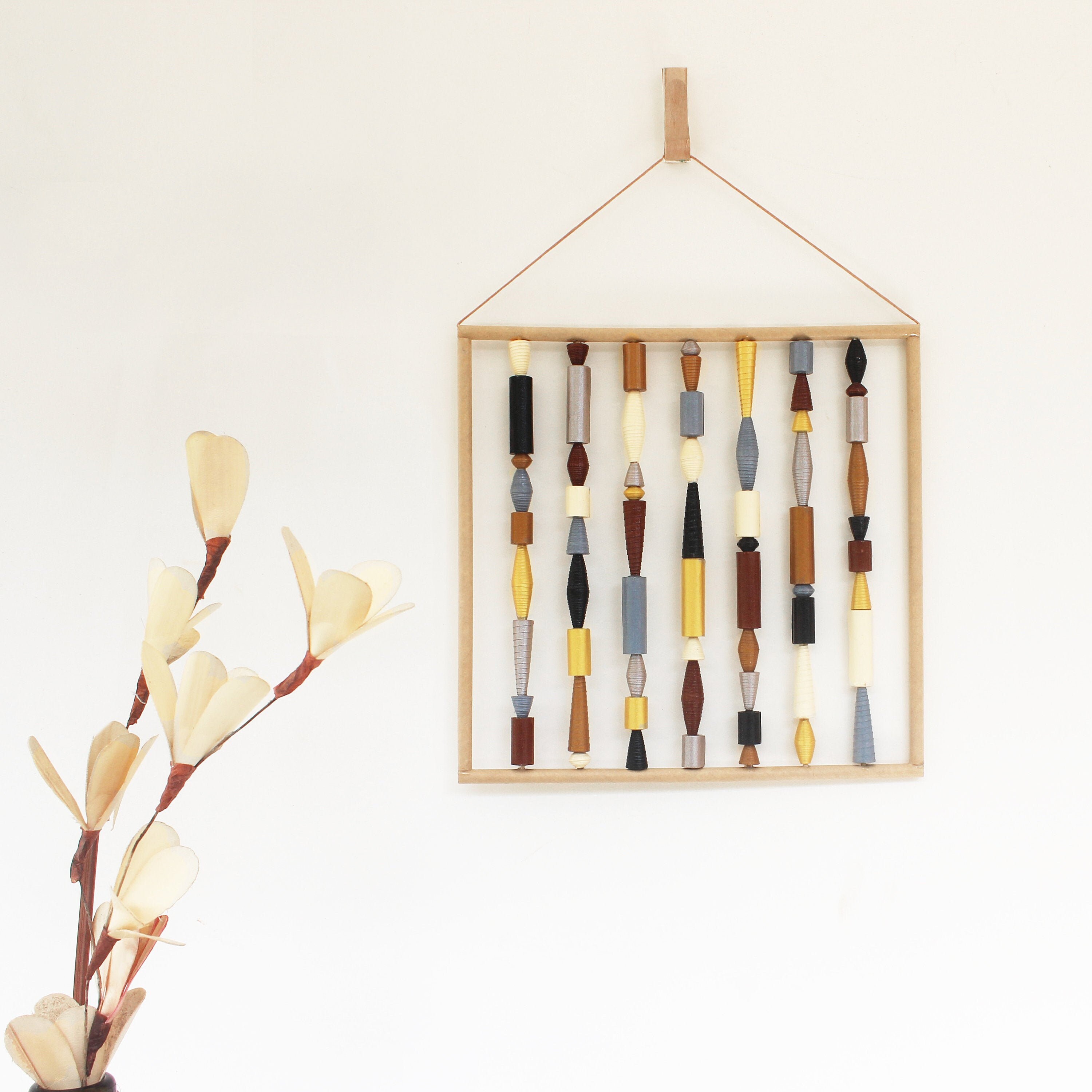 Earth Secrets Wall Art Décoration Rustique d'automne Accrochage Mural Moderne Cadeau Organique Natur