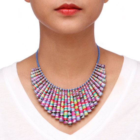 Neon choker best sale necklace