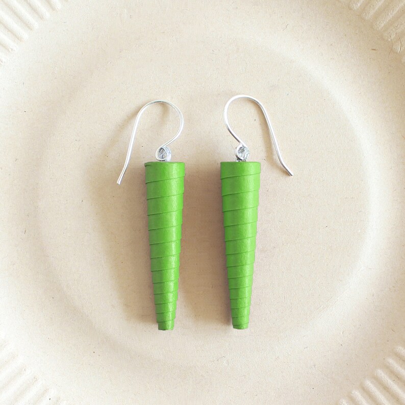 Parrot Green Earrings \u2022 Bright Green Earrings \u2022 Avocado Green Earrings \u2022 Green Dangle Earrings \u2022 Green Color Earrings \u2022 Long Green Earrings