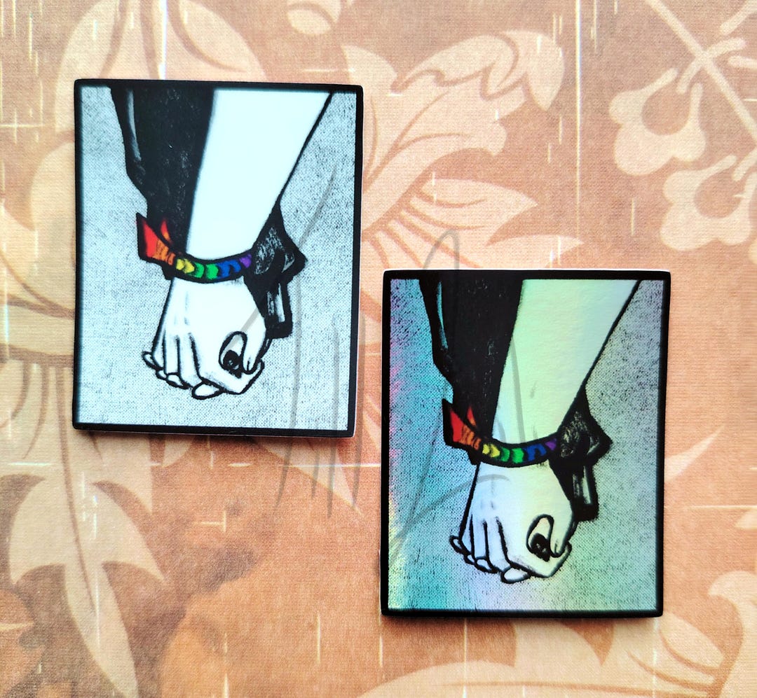 Solangelo Bookmarks Stickers - Solangelo Holding Hands - Etsy
