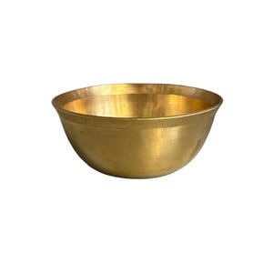 Brass Bowl 4&quot;x2&quot; | Pooja & Dining Bowl | Traditional Indian Katori | Ayurvedic Eating Bowl | Vintage Kitchen  Decor