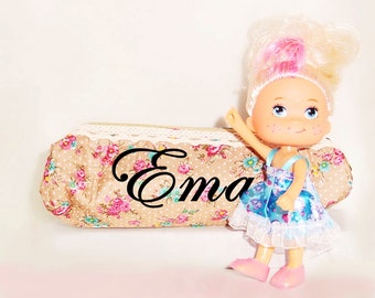 Personalized Bag with Baby Doll - FREE SHIPPING