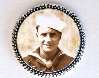 Silver Wedding Memorial Pocket Coin: Military Groom Keepsake - FREE SHIPPING