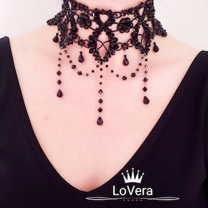 Ras de cou avec cristaux Swarovski