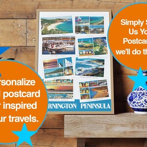 Customised Postcard Artwork - Scattered Layout - Digital Print