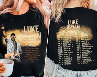 Luke Bryan Mind Of A Country Boy Tour 2024 Shirt, Concert Shirt Double Sided, Gift For Her Him Unisex T-shirt Sweatshirt Hoodie