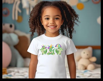 Kids Mardi Gras shirt