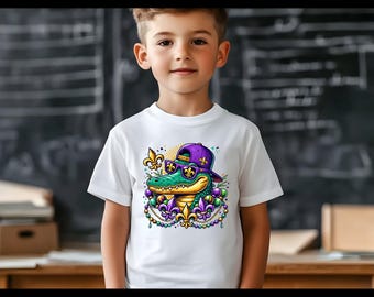 Kids Mardi Gras shirt