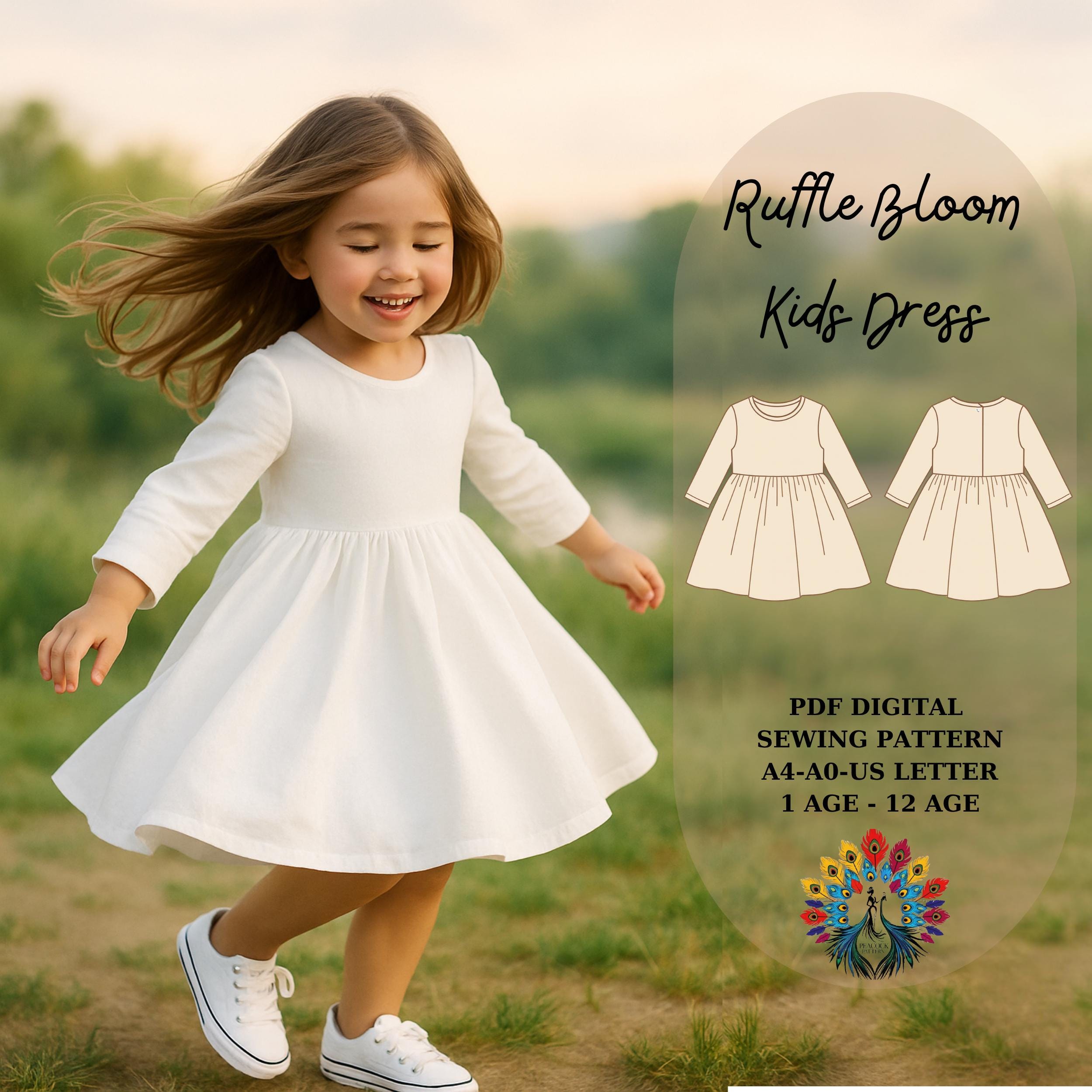 Girls Long Dresses - Etsy Girls Long Dresses - Etsy