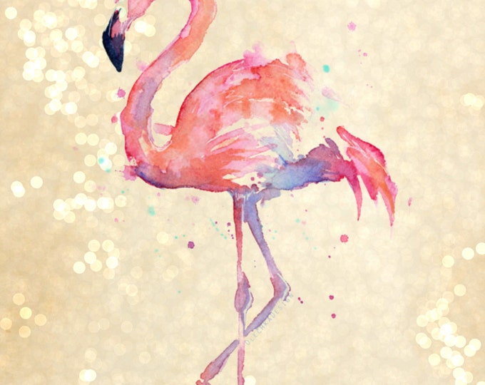 8x10 Printable Flamingo Printable - Etsy