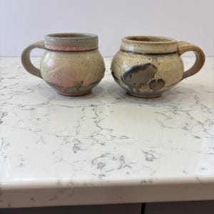 Vintage Studio pottery mug signed by South Dakota artist Michael