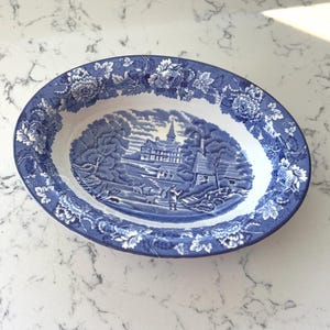 Vintage Wood and Sons English Scenery Transferware Bowl