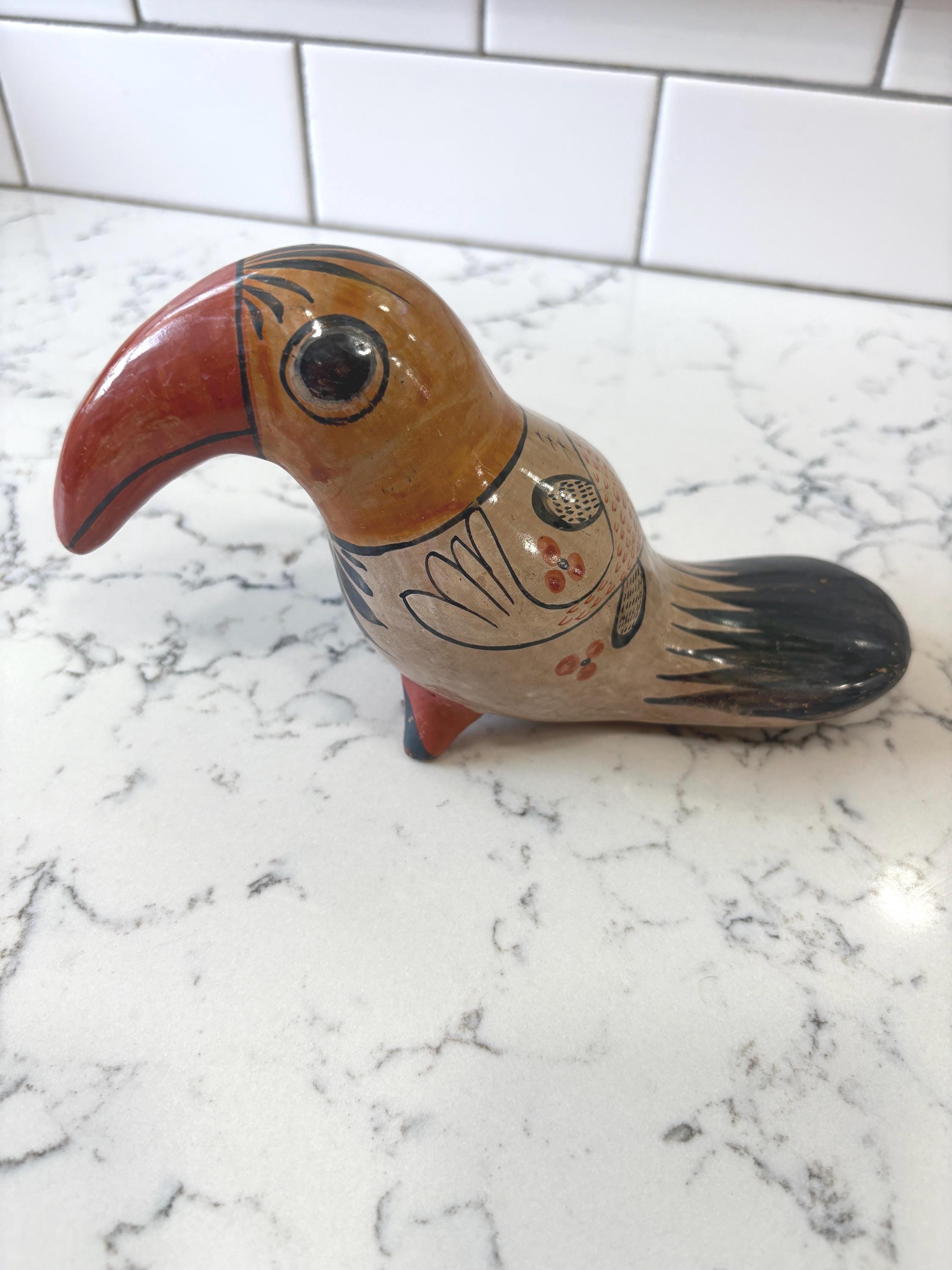 Tonala Pottery Bird - Etsy