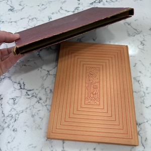 Rare vintage Book of Chinese Fairy Tales. hardcover book in protective sheath. cir. 1938.
