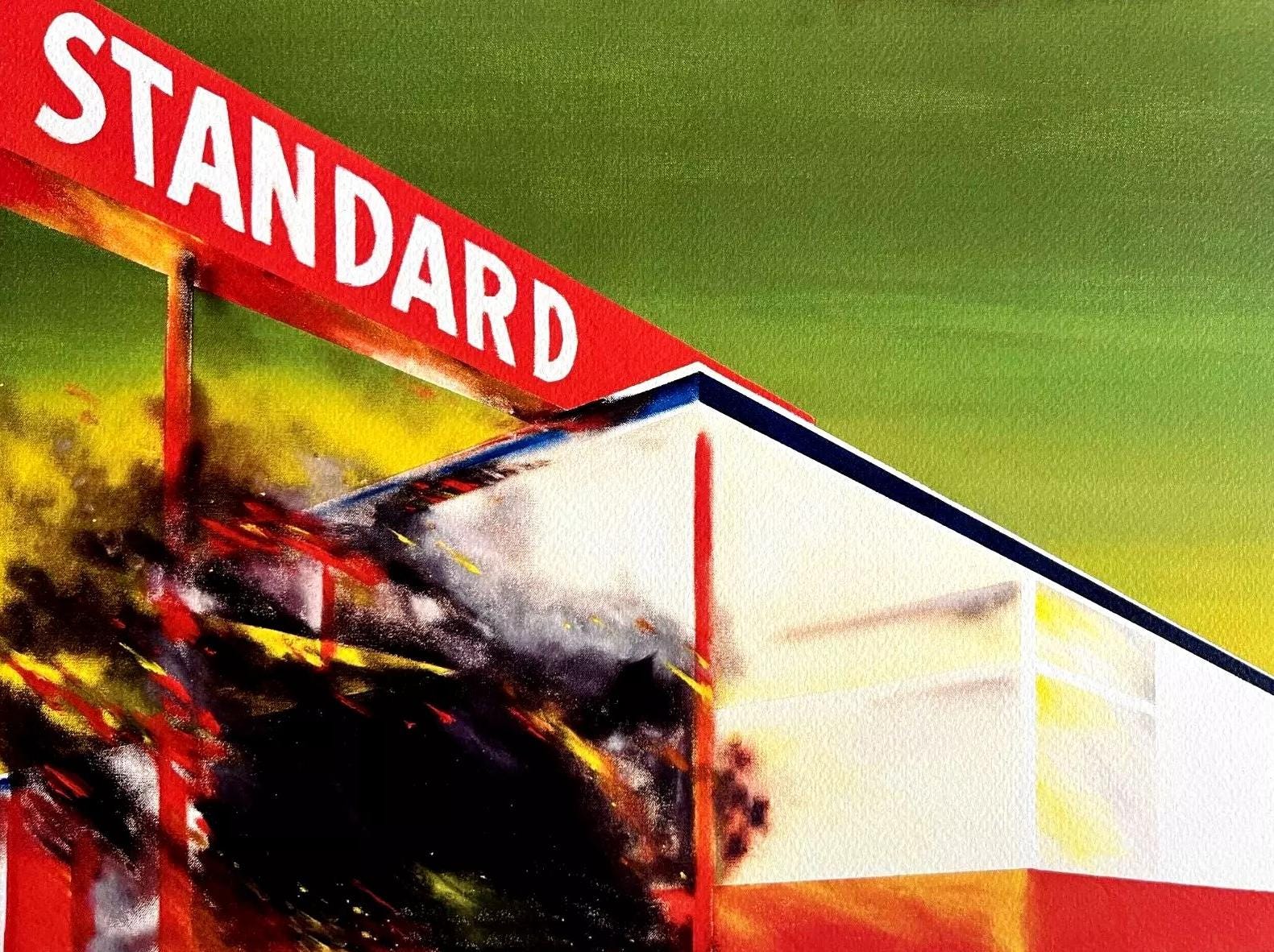 スウェーデン限定！エド・ルシャ Ed Ruschaポスター！ルシェ現代アート美術