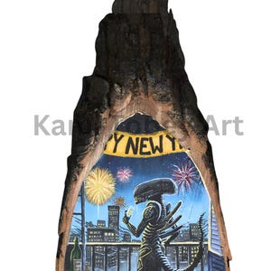 New Year New Fear Xenomorph Art Print