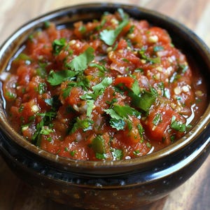 Restaurant Style Salsa, Recipe, Recipe Print Out, Recipe Download PDF, Side Dish Recipe, Printable Recipe, Cookbook PDF