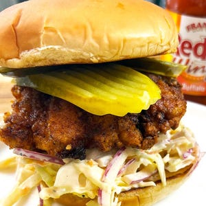 Nashville Hot Chicken Sandwich, Recipe Print Out, Recipe Download PDF, Chicken Sandwich, Printable Recipe, Cookbook PDF