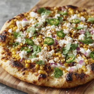 Elote Mexican Street Corn Pizza – Viral Recipe, Mexican Pizza Recipe, Street Corn Pizza, Fiesta Pizza Night, Fun Summer Dinner Idea