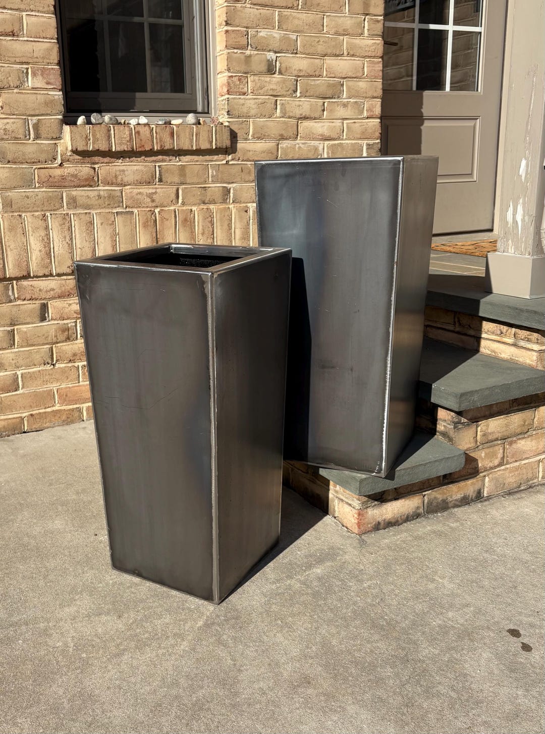 Weathering Steel Planter Boxes - Etsy