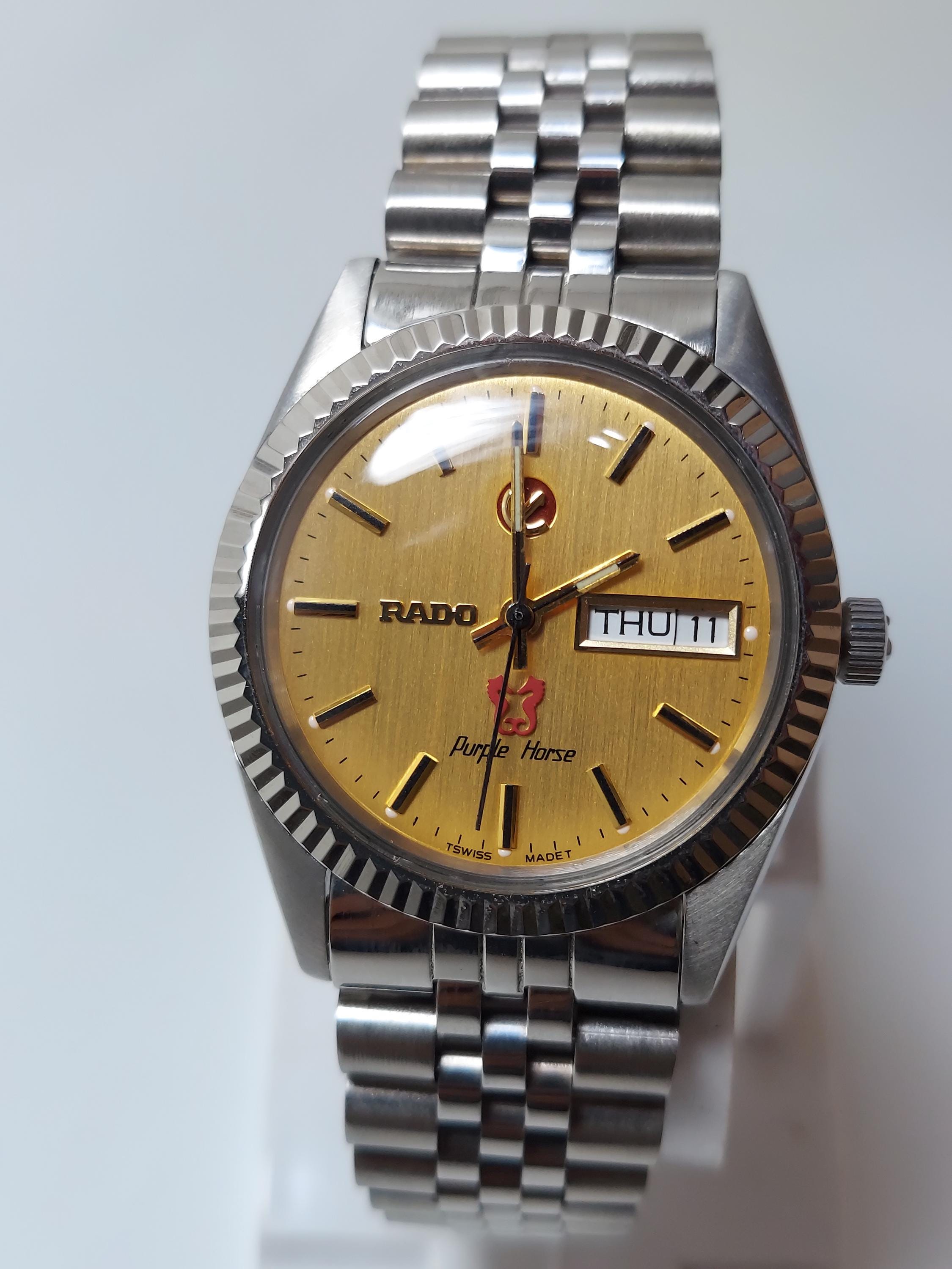 RADO Purple Horse 自動巻き腕時計　まとめ3本セット RADO Purple Horse 自動巻き腕時計 まとめ3本セット - メルカリ