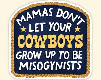 Feminist Country Sticker Decal, Feminist Sticker, Anti Mysogeny Sticker, Pro Women Sticker,  Social Justice Sticker, Human Rights Sticker
