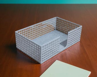 Post-it Note Holder, Desk Organizer, Teacher Gift