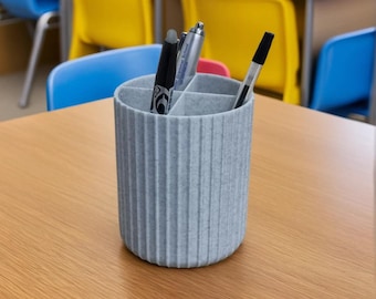 Organisator voor bureaupennen met 4 delen: opbergdoos voor leraar en kantoorbenodigdheden