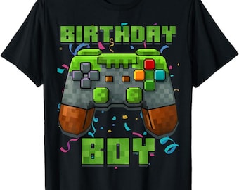 PNG del giocatore del compleanno, design del controller del videogioco (download immediato)