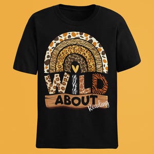 Wild about Reading Herunterladbare png, Bibliothekar png, Safari Lehrer png, Dschungel Druck, Schulnote png, Liebe Lesen Geschenk