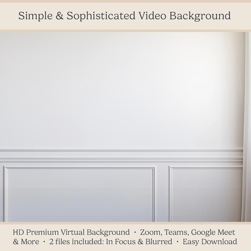 Video Call Backdrop - Etsy