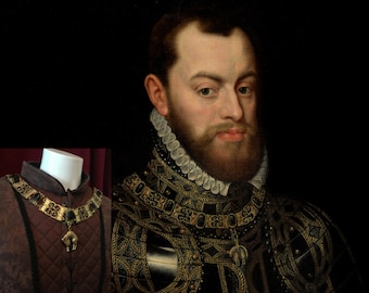 Philip II Order of the Fleece Replica: 16th Century Livery Collar