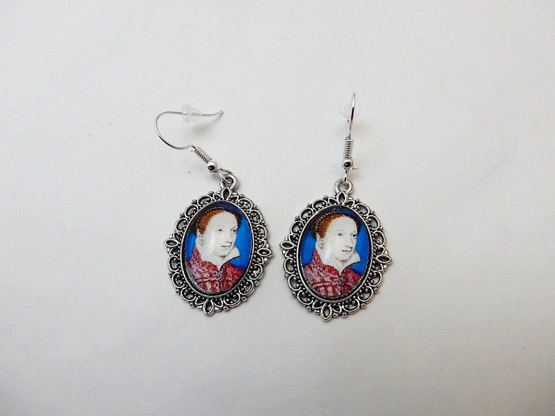 Earrings Mary Queen Of Scots Necklace Mary Queen Of Scots Earrings