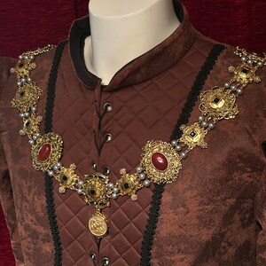 Henry VIII Chain of Office Replica: Tudor Livery Collar, Hilliard ...