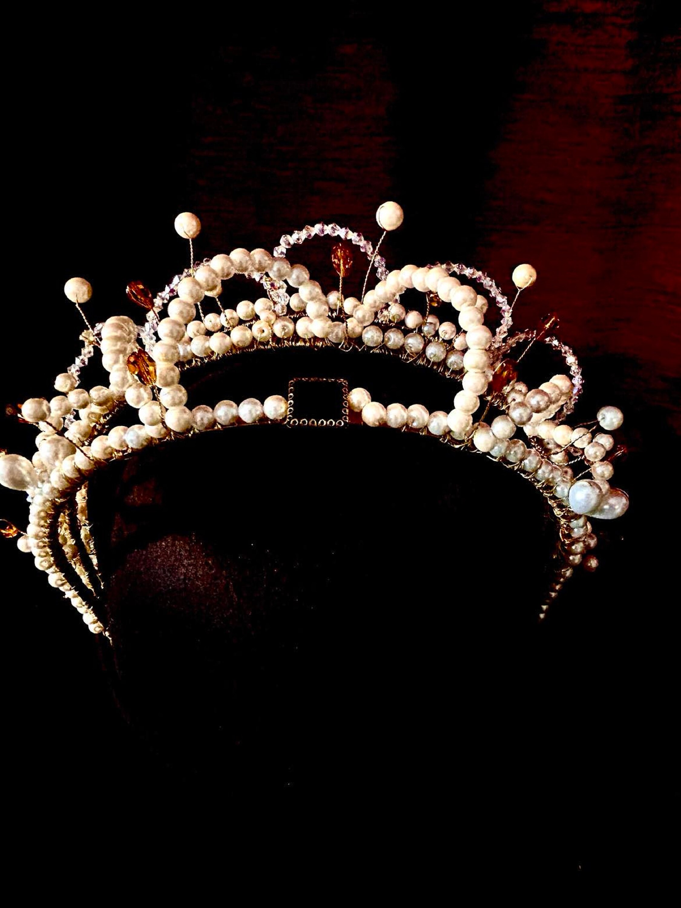 Elizabeth I Tiara Replica: Darnley Portrait, Tudor Queen Crown - Etsy