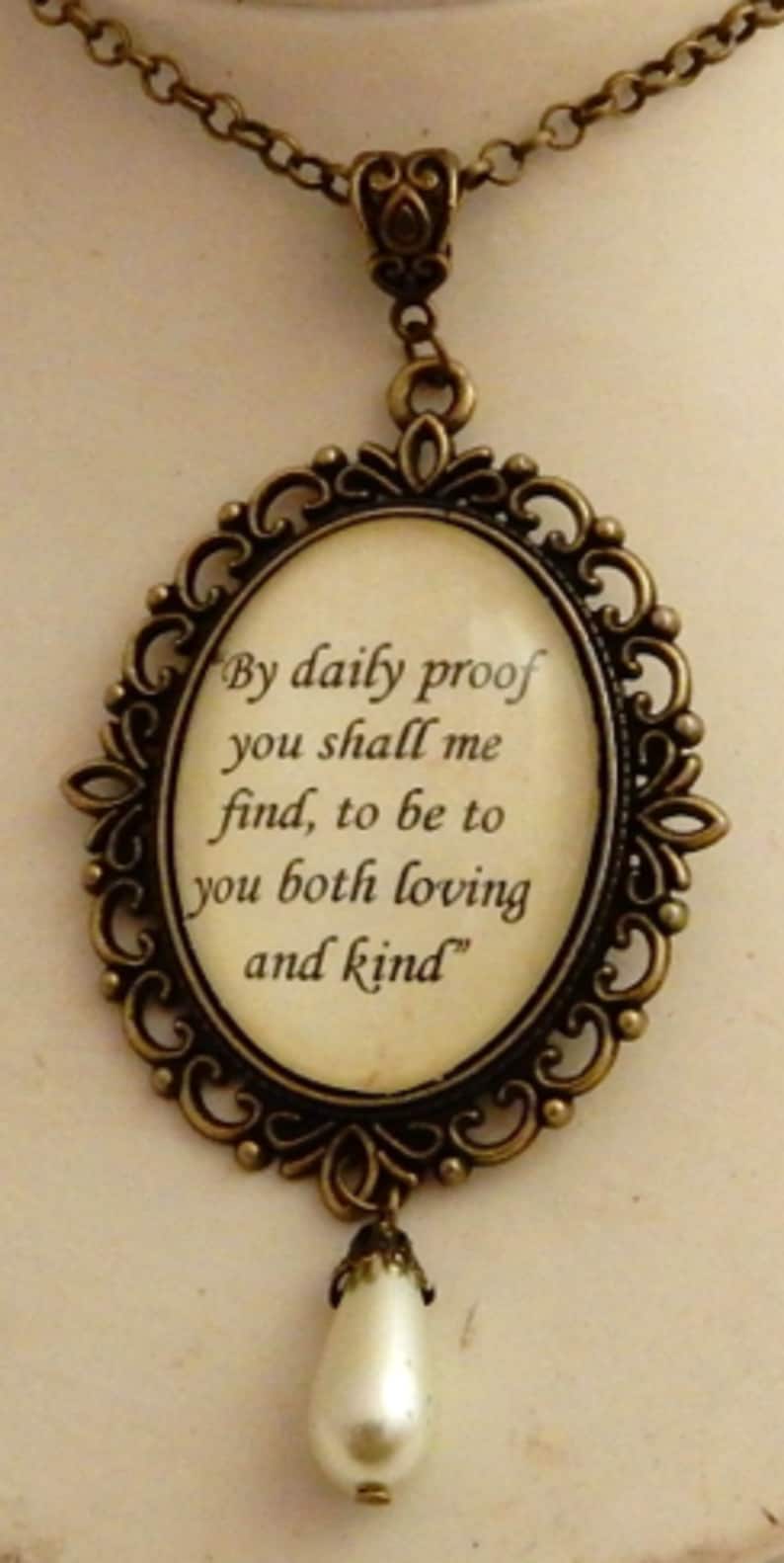 Königin Anne Boleyn romantische Zitat Halskette von | Etsy