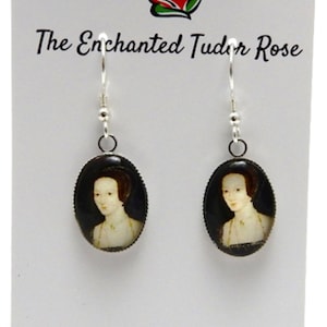 Anne Boleyn Portrait Earrings - Henry VIII Wife - Tudor Queen ...