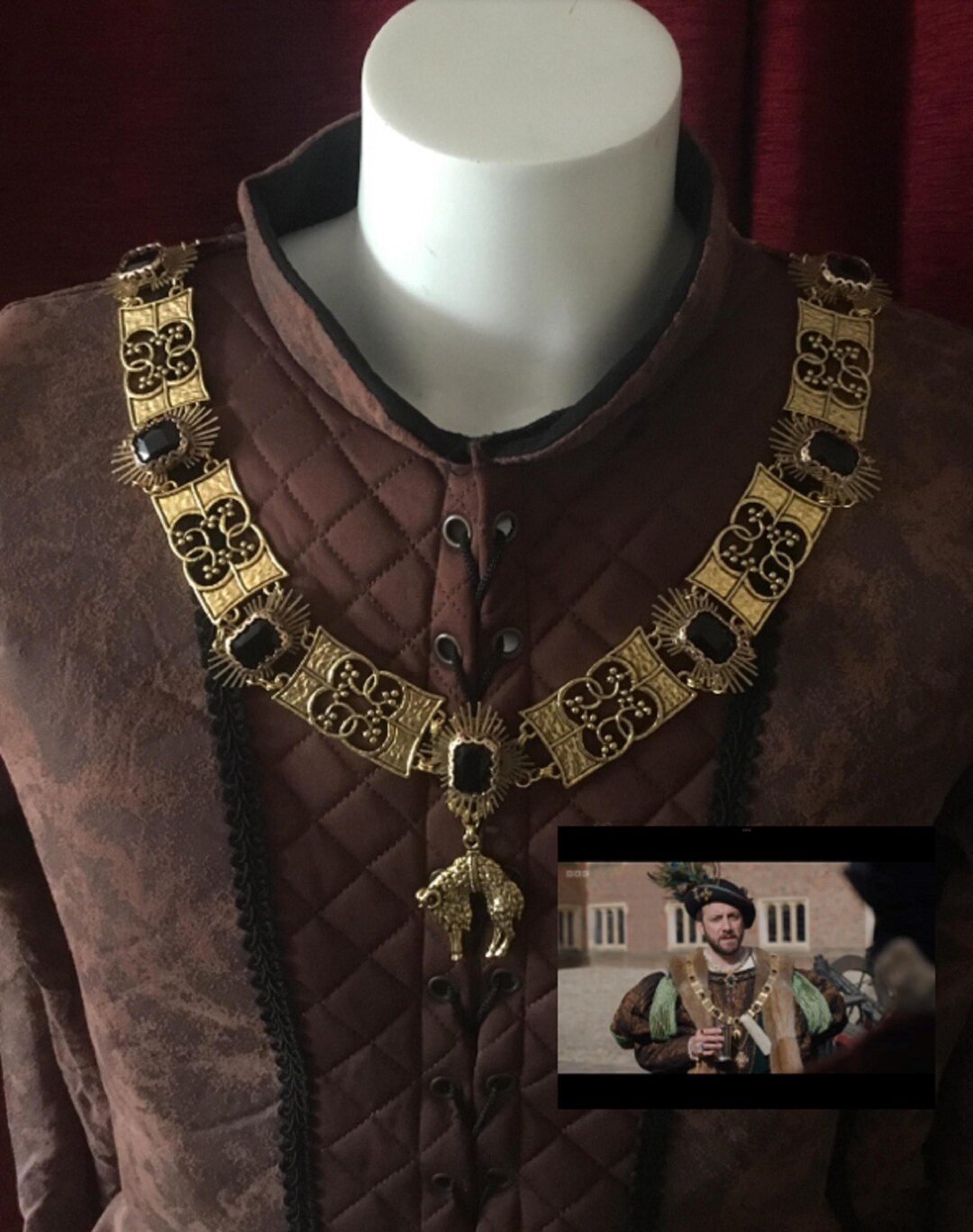 Maximilian I Chain of Office Replica: Wolf Hall Livery Collar - Etsy