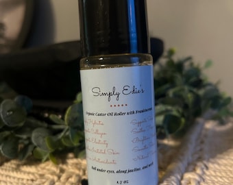 Organic Castor Oil with frankincense roller