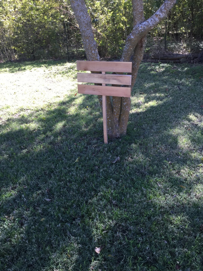 Blank Sign / DIY Sign / Blank Yard Sign / DIY Yard Sign / Etsy