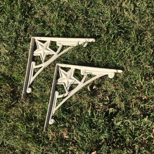 Reserved listing for Carol Howden 4 Star Shelf Brackets