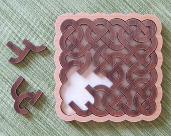 Celtic Knot Solid Wood Puzzle