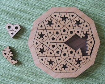 DecaStar Wooden Puzzle