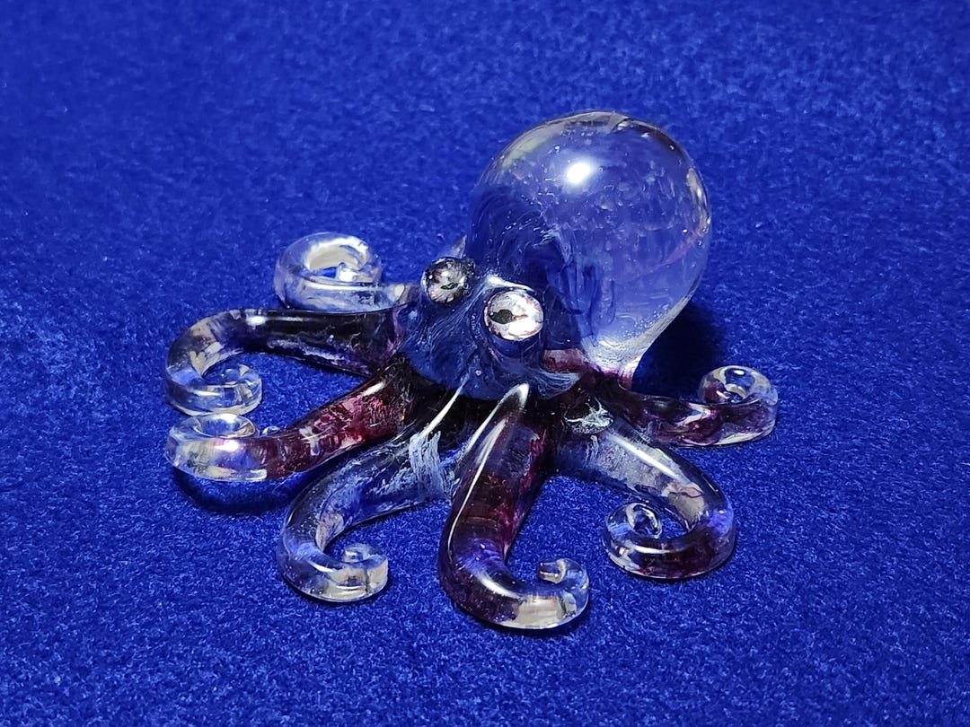 Octopus Alcohol Ink Resin Octopus Sculpture, Alcohol Ink Cloud Effect - Etsy